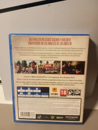 L.A. Noire PS4 Edición Castellano