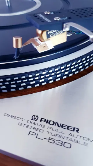 Pioneer PL-530 Tocadiscos Vintage Direct Drive