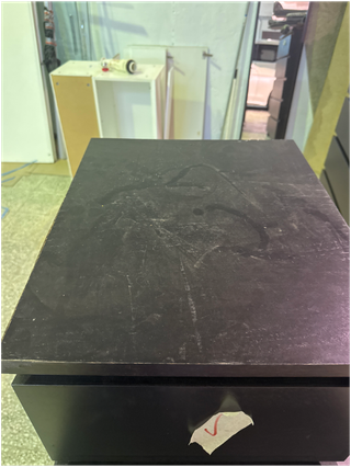 Cómoda IKEA MALM 2 cajones negra 40x55cm