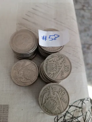 Moneda 50 pesetas Franco