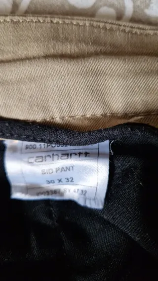 Pantalón Carhartt chico beige