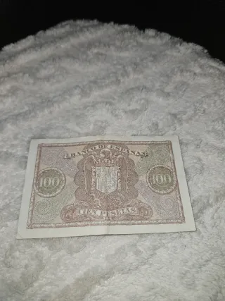 Billete antiguo 100 pesetas Banco de España