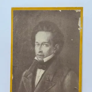 Rara foto Giacomo Leopardi di Alfonso Balelli