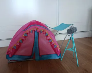 Barbie Acampada