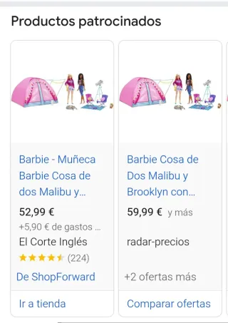 Barbie Acampada