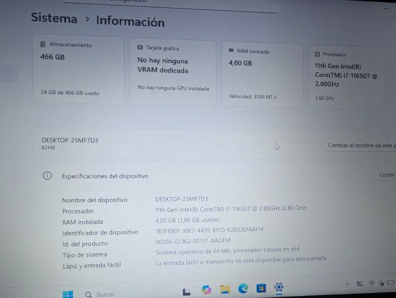 Lenovo Ideapad 15ITL6 i7-11th afbeelding 7