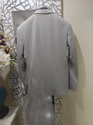 Chaqueta Tommy Hilfiger gris entallada Talla 36-46