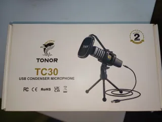 Micrófono USB TONOR TC30 Condensador