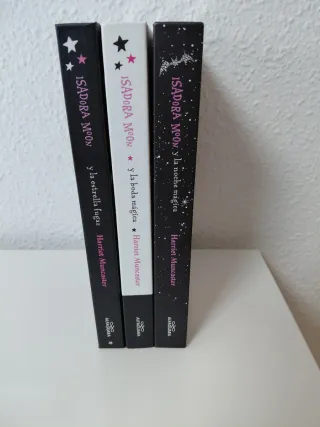 Lote 3 libros de Isadora Moon