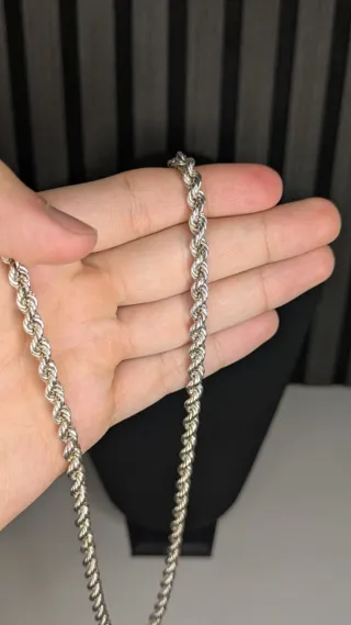 Cadena de Plata Maciza