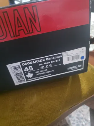 Zapatillas Dsquared2 Talla 45