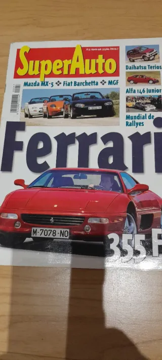 Revistas años 90 automovil