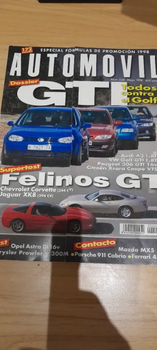 Revistas años 90 automovil