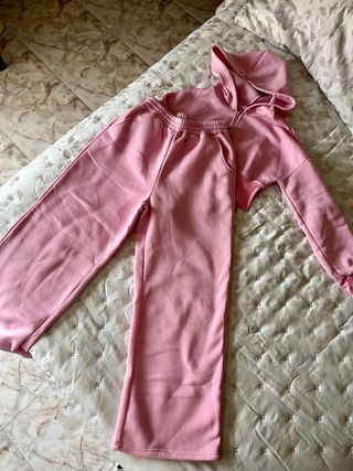 Conjunto chándal rosa