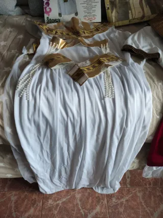 Disfraz Reina del Nilo Atosa Mujer XXL Hombre M-L