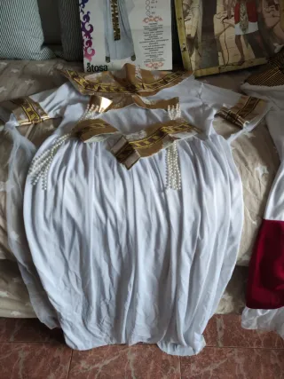 Disfraz Reina del Nilo Atosa Mujer XXL Hombre M-L