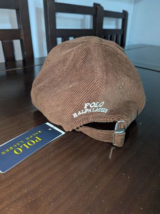 Gorra Polo Ralph Lauren Corduroy Marrón