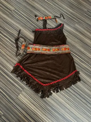 Disfraz India Niña con Accesorios