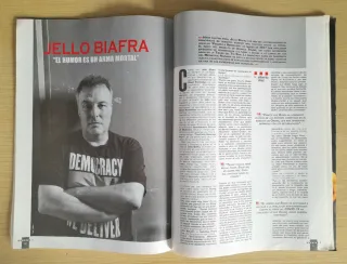 Revista Popular 1. Especial Jello Biafra, UDO, etc