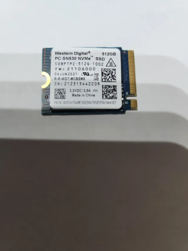 SSD NVMe M.2 512GB WD SN530