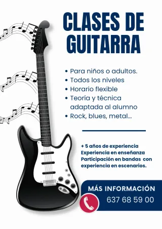 Clases de guitarra