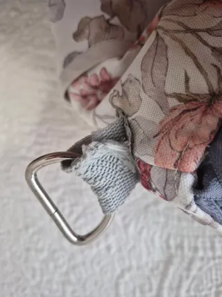 Bolsa organizadora floral para carrito de bebé