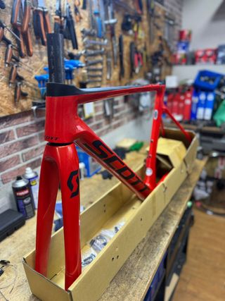 Cuadro Scott Addict RC 10 2022 Rojo