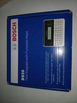 Bosch B920 Teclado Texto con Teclas de Función