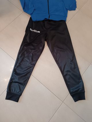 Tuta Givova ragazzo blu taglia XS