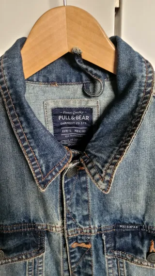 Chaleco Vaquero Pull&Bear Talla L