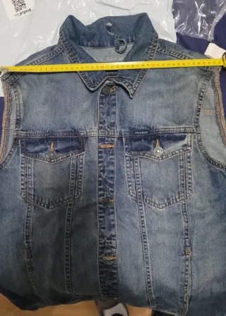 Chaleco Vaquero Pull&Bear Talla L