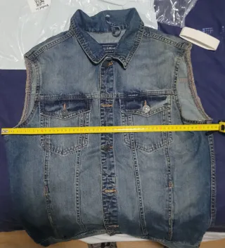 Chaleco Vaquero Pull&Bear Talla L