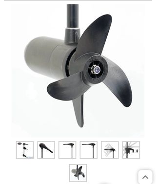 Motor Fueraborda Eléctrico Raptor 55Lbs 12V