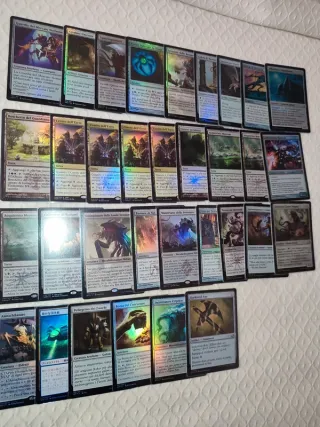 Lotto 93 carte Magic the Gathering foil