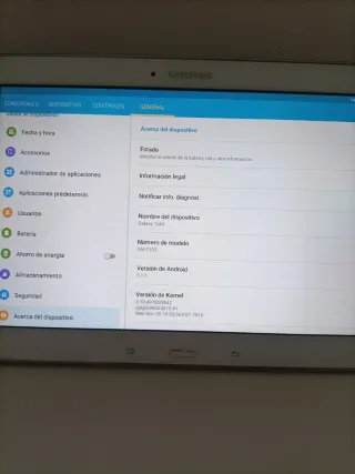 Samsung Galaxy Tab 4 Blanca