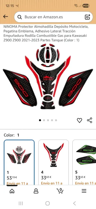 Kit Kawasaki Z 900 adhesivos