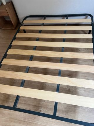 Cama de 135x190 Colchon viscoelástico y somier