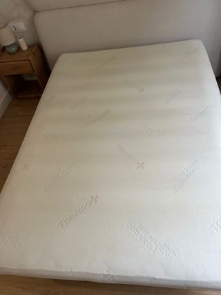 Cama de 135x190 Colchon viscoelástico y somier