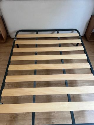 Cama de 135x190 Colchon viscoelástico y somier