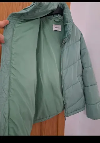 Lote 2 cazadoras: verde y marron