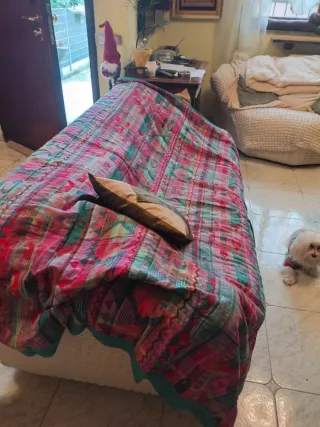 Coperta divano tessuto fantasia