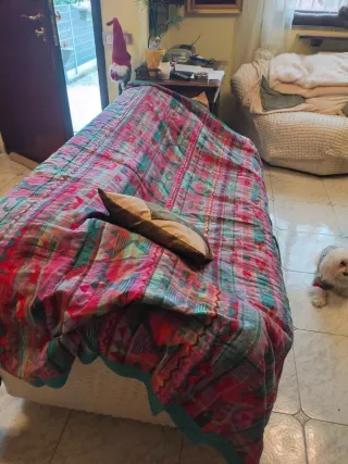 Coperta divano tessuto fantasia