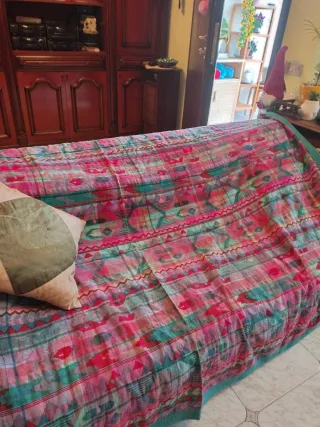 Coperta divano tessuto fantasia