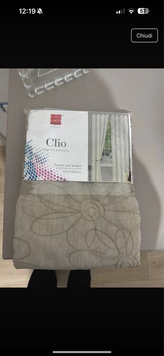 Tenda Clio COCO beige 140x280cm