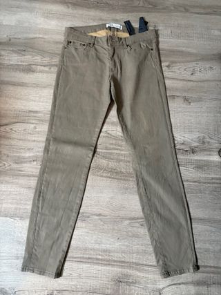 Pantalones Zara color verde oliva