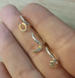 Pack Pendientes Criollas Plata TOUS