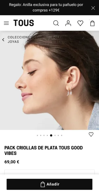 Pack Pendientes Criollas Plata TOUS