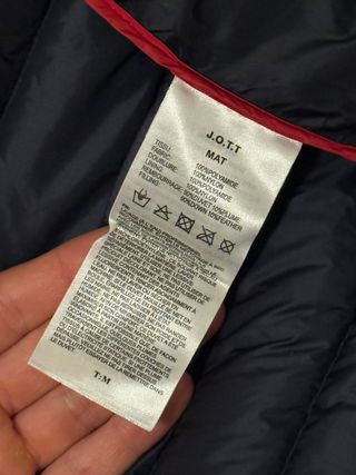 Chaqueta Jott plumífero negro talla M