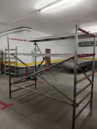 Andamios de aluminio son dos andamios uno 750