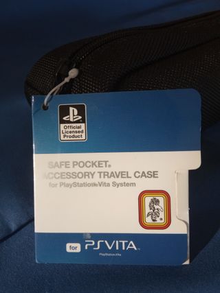 Custodia PS Vita per cavi, caricatori e giochi